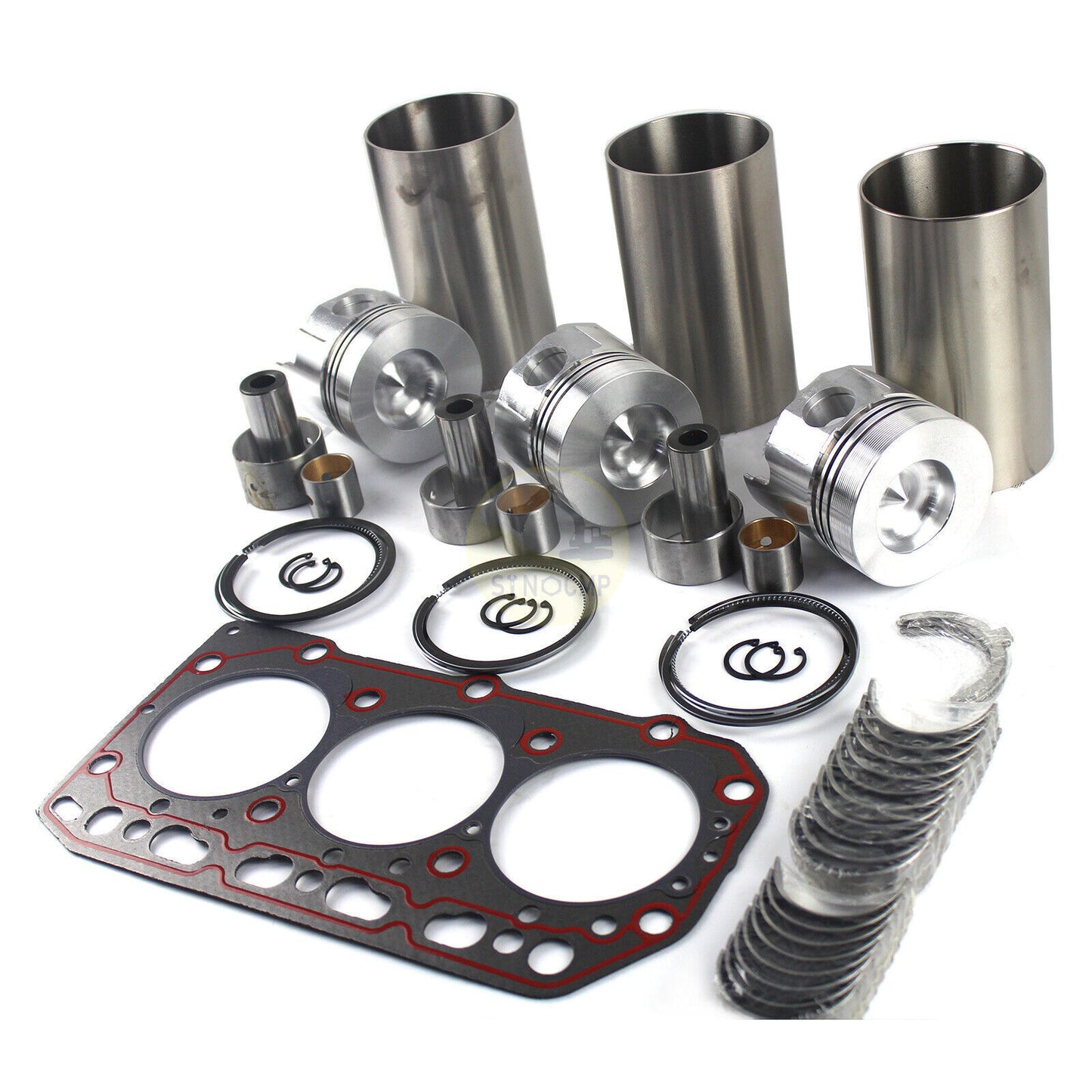 3D84 3TN84 3TN84L-RB Engine Overhaul Rebuild Kit Fit For Yanmar Komatsu PC35R-8