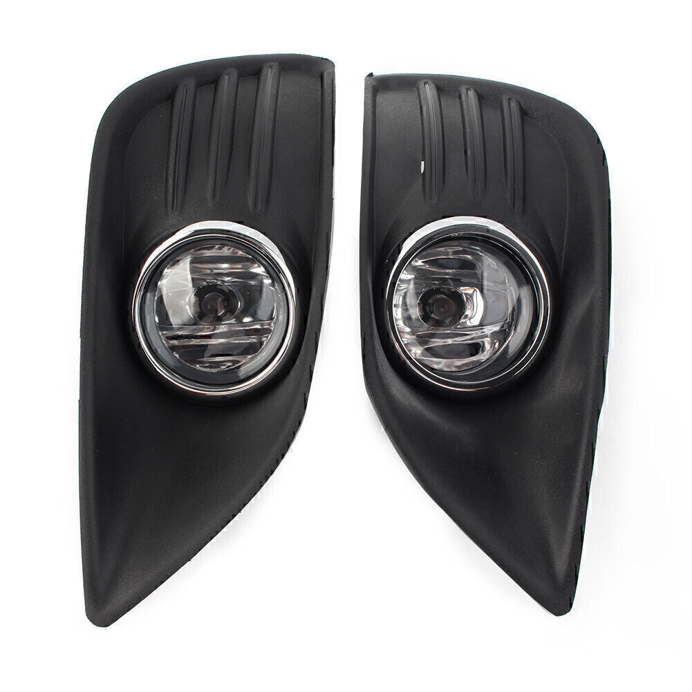 Fog Lights Headlight Cover Grille Bezel Harness Switch Kit ForFord Focus MK2