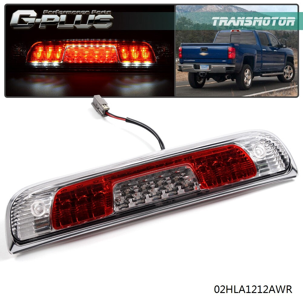 14-18 Black and White Silverado for GMC for Sierra LED Triple