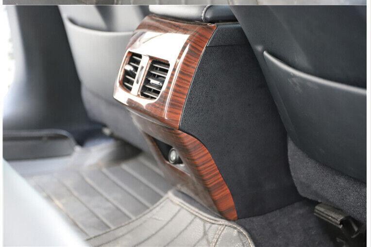 for Lexus ES300h ES350 2013-2018 Wood Grain Rear AC Air Outlet Vent Cover Trim