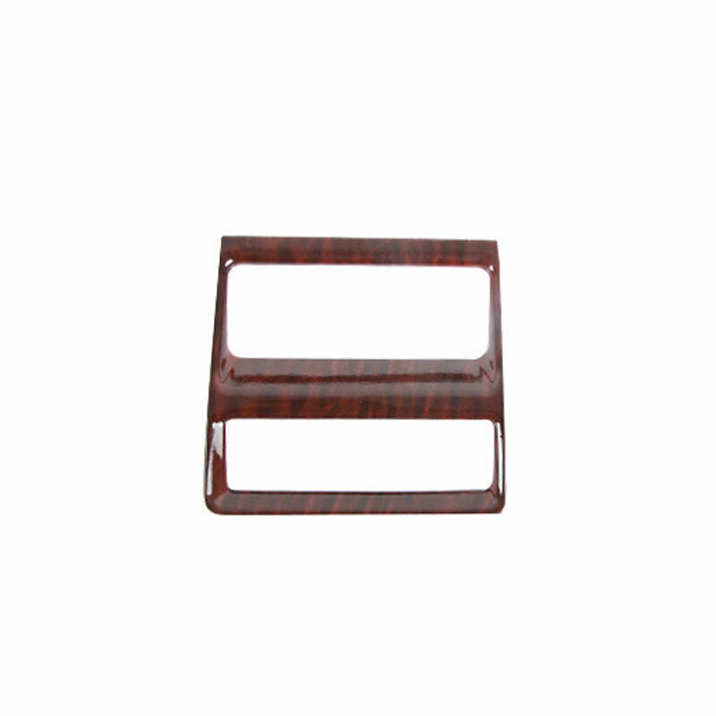 Headlight Button Frame Cover Trim for Nissan Armada Y62 2017-2020 Red Wood Grain