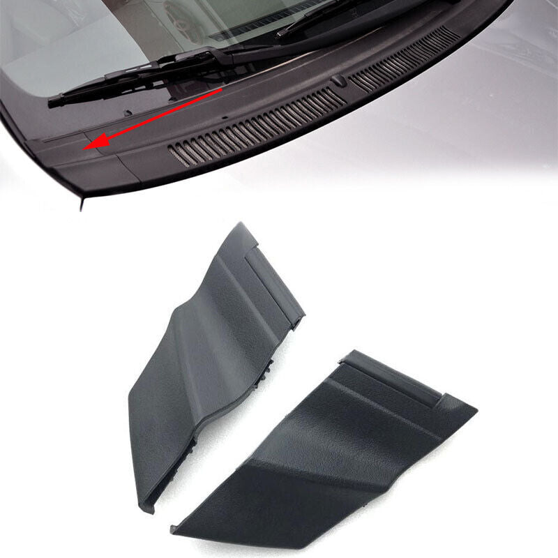 Dual front windshield trim cover for Toyota Yaris 4-door 2006-2010
