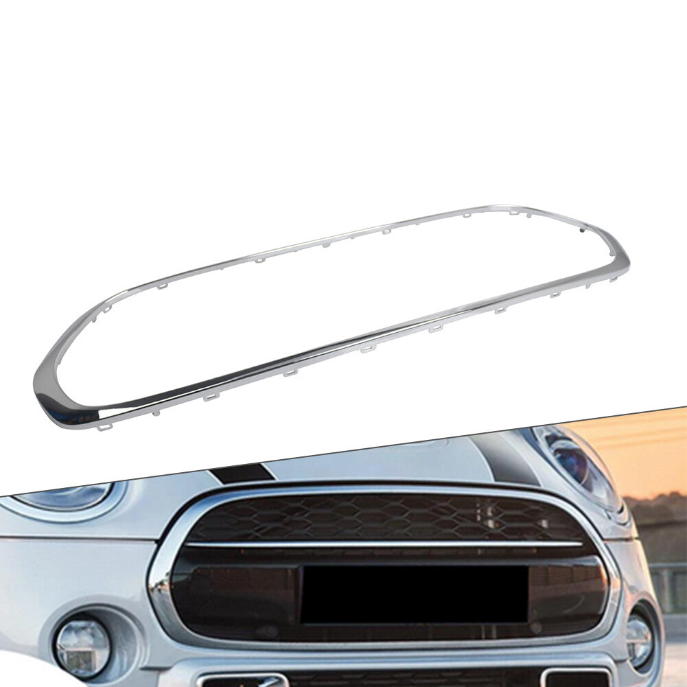 Chrome Front Bumper Grille Frame Molding Trim for BMW for Mini Cooper F55 F56 F57
