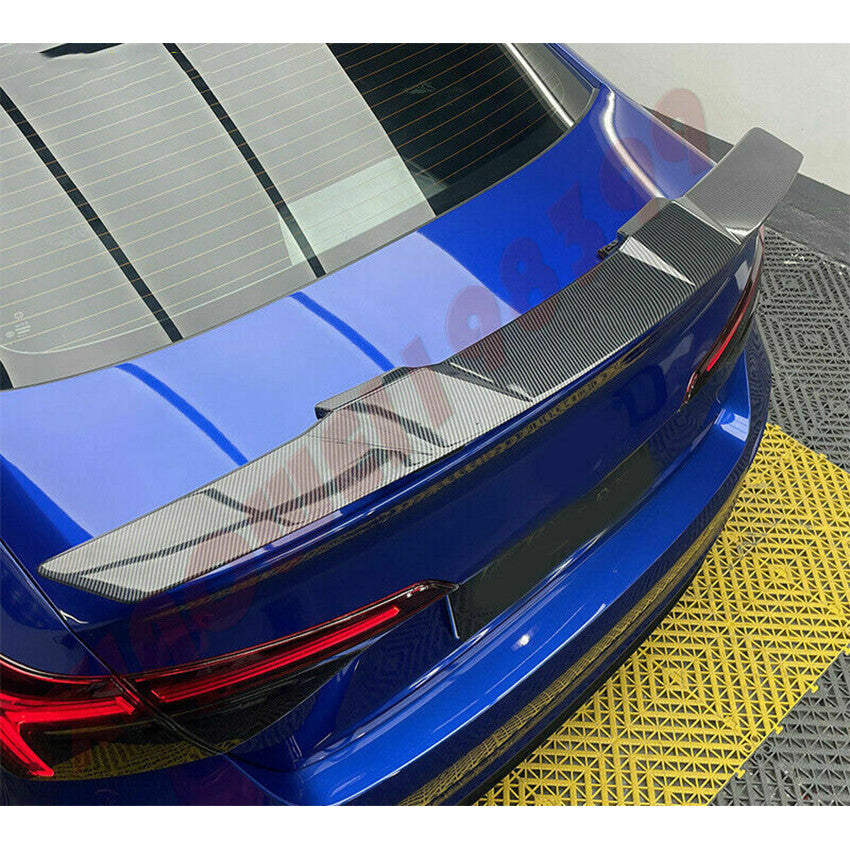 for Honda for Civic 2022-2023 Carbon Fiber LED Electric Rear Trunk Lip Spoiler Wing