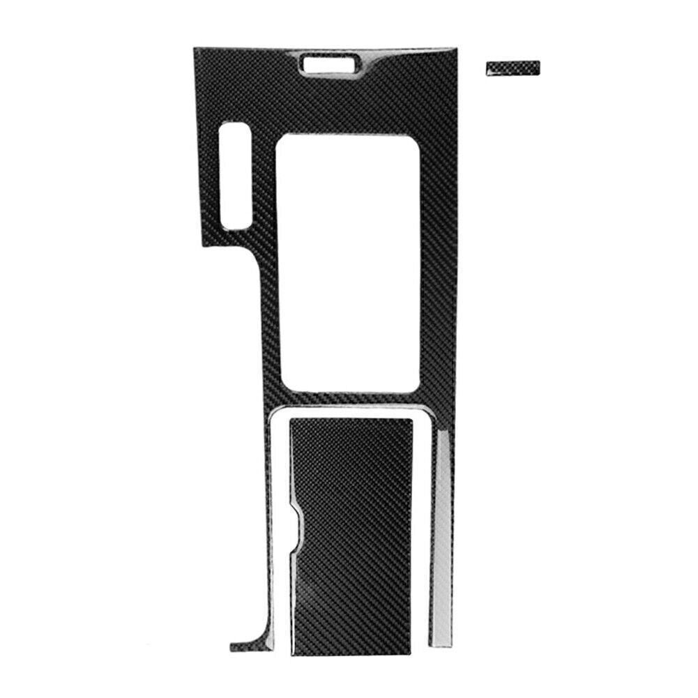 for Ford for Mustang 2009-2013 2010 Carbon Fiber Interior Gear Shift Box Panel Cover