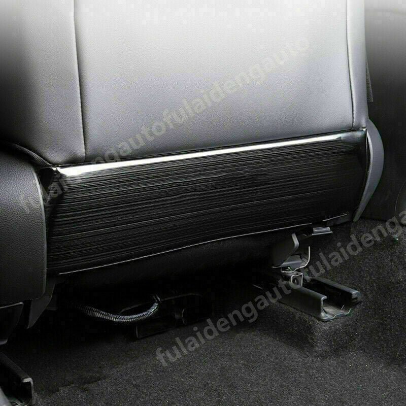 for Toyota for Camry 2018-2022 Black for Seat Back Lower Anti-Dirty Anti-Kick Panel Trim