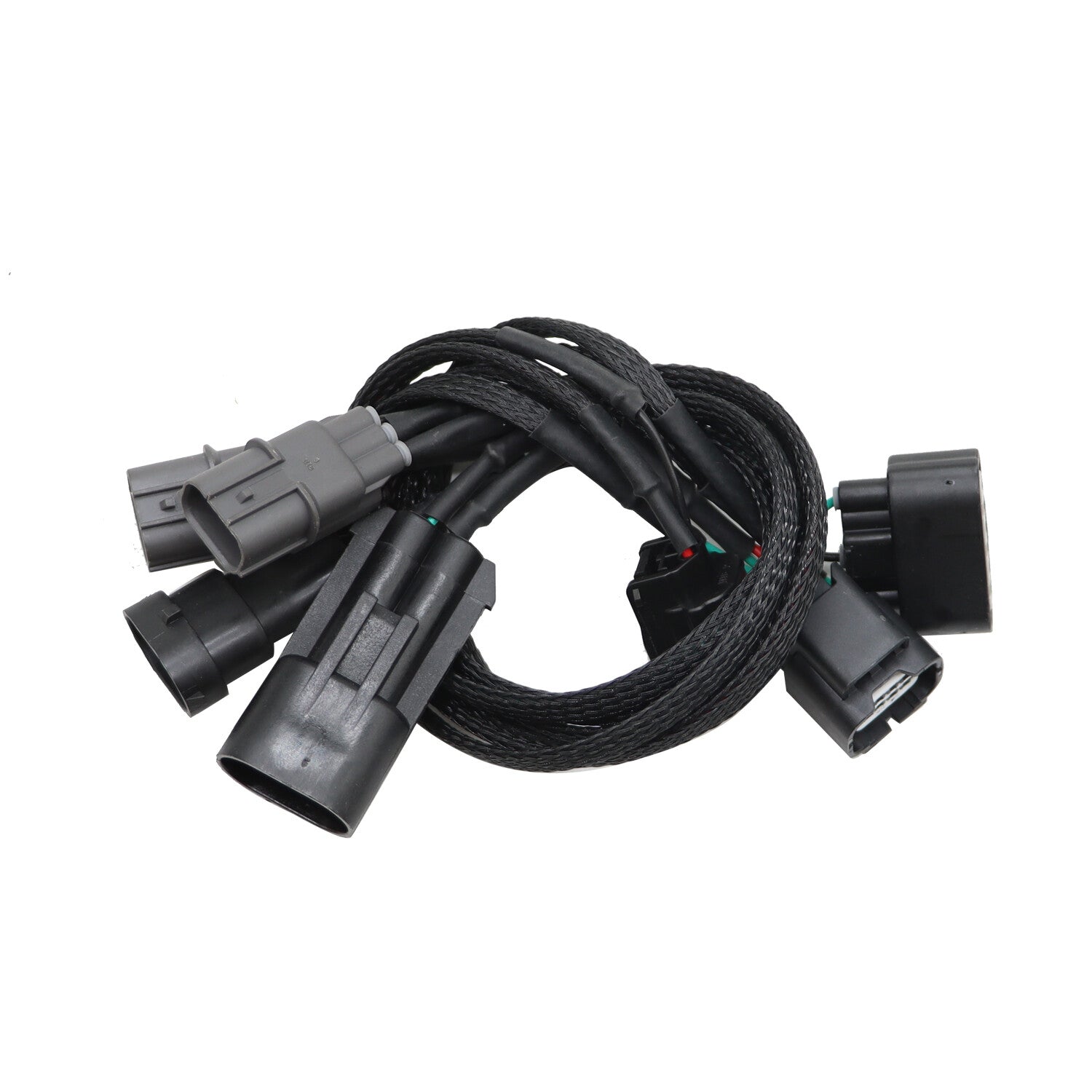 Headlight adapter wiring harness suitable for 2016 Accord sedans, halogen to LED.