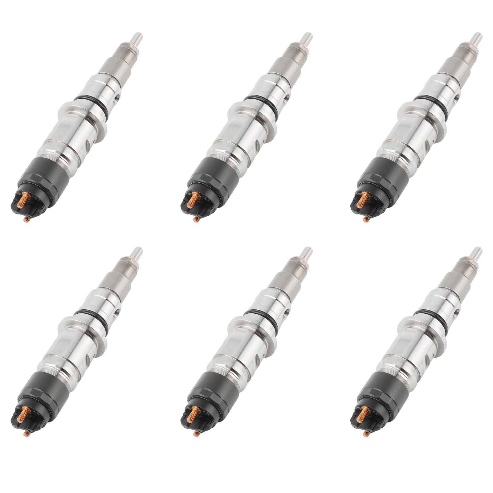 6pcs For 6.7LISB QSB Engines Fuel Injector 5364205 0445120177