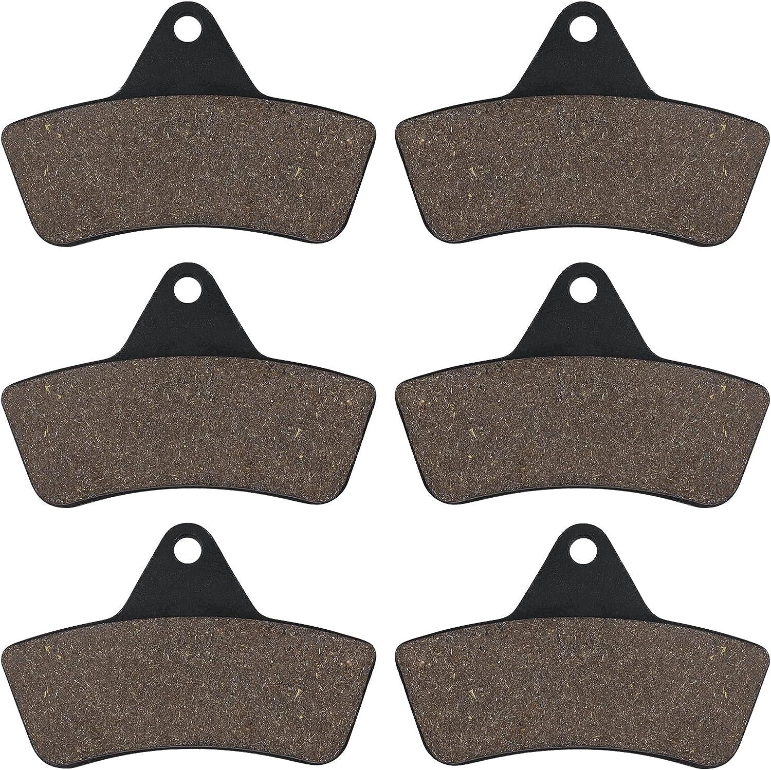 Front Rear Brake Pads for Arctic Cat 400 300 2X4 4X4 1999 2000 2001 2002 2003