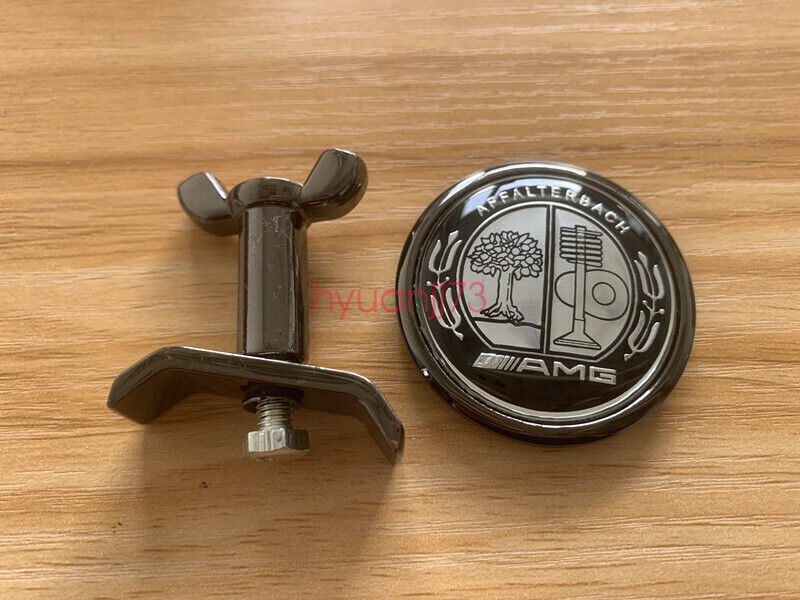 Gun for Mercedes-Benz Bonnet Badge Cap Badge Sticker CSE 44mm W204 W211 AMG