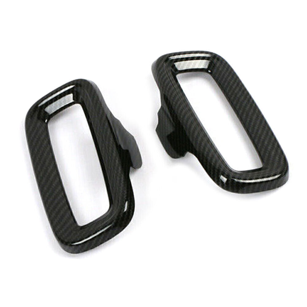 Inner Side Air Vent Outlet Cover Trim for Volvo XC40 2018-2020 Carbon Fiber ABS