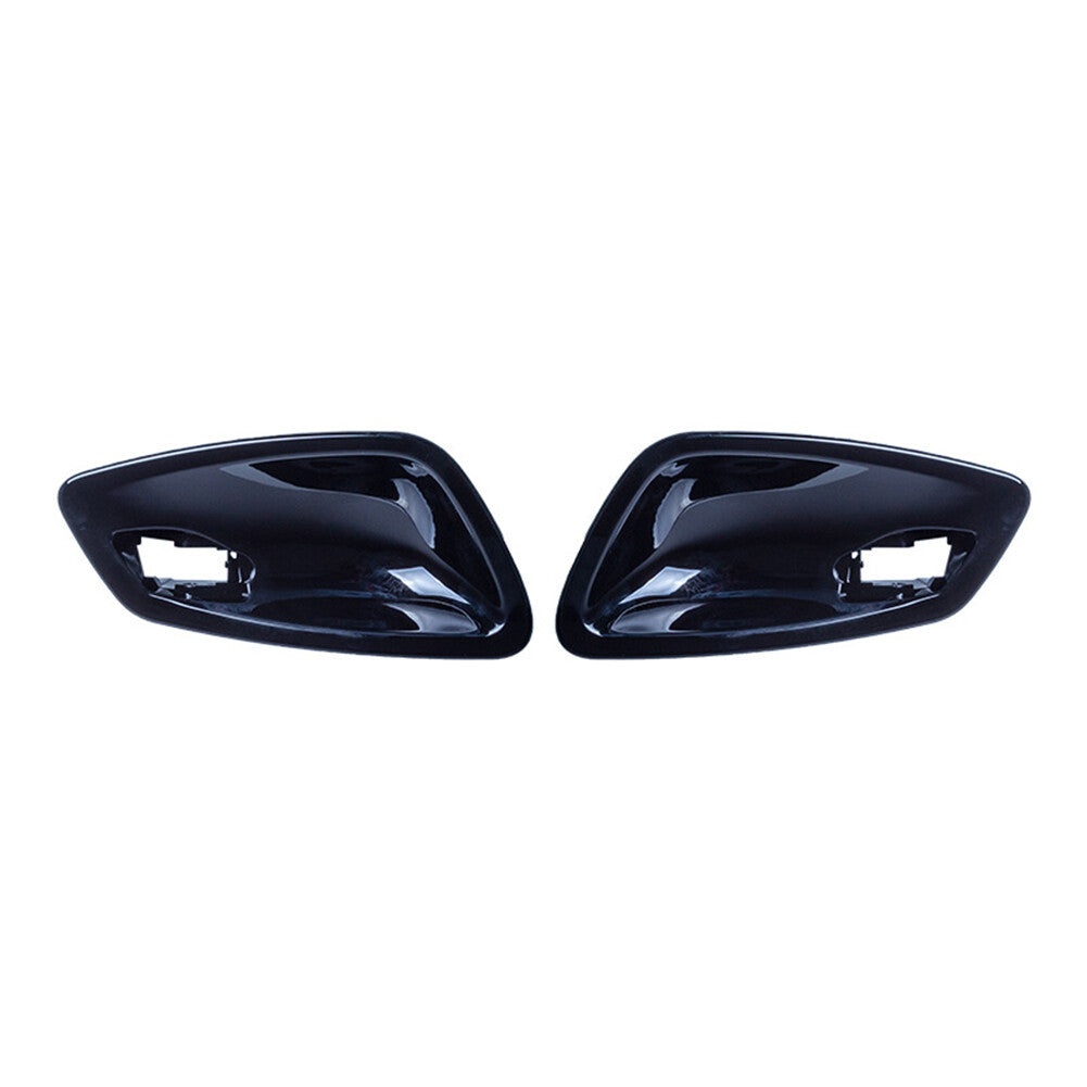 2¢ª Innent¨¹rgriffschalenabdeckung f¨¹r for BMW 3er E90 2005¨C2012 ABS, glnzend schwarz