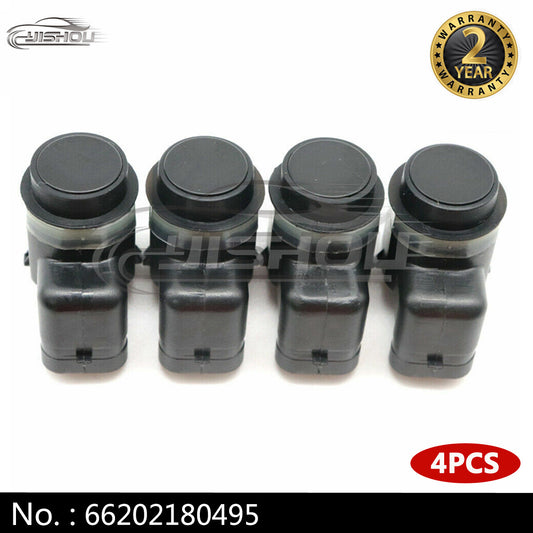 4-piece 66202180495 PDC Park Sensors for BMW 3 Series, 5 Series, 6 Series, 7 Series, E61, E66, E83, E90, X3, X5 Series