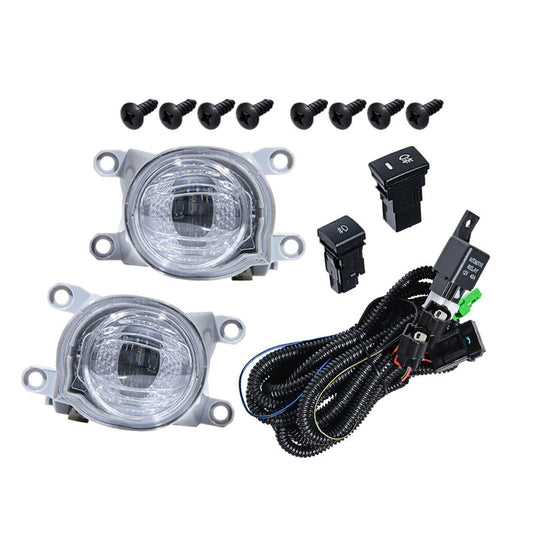 LED Fog Light With Wiring Switch Kit Assy Fit for Toyota for Corolla Hatchback 20-21
