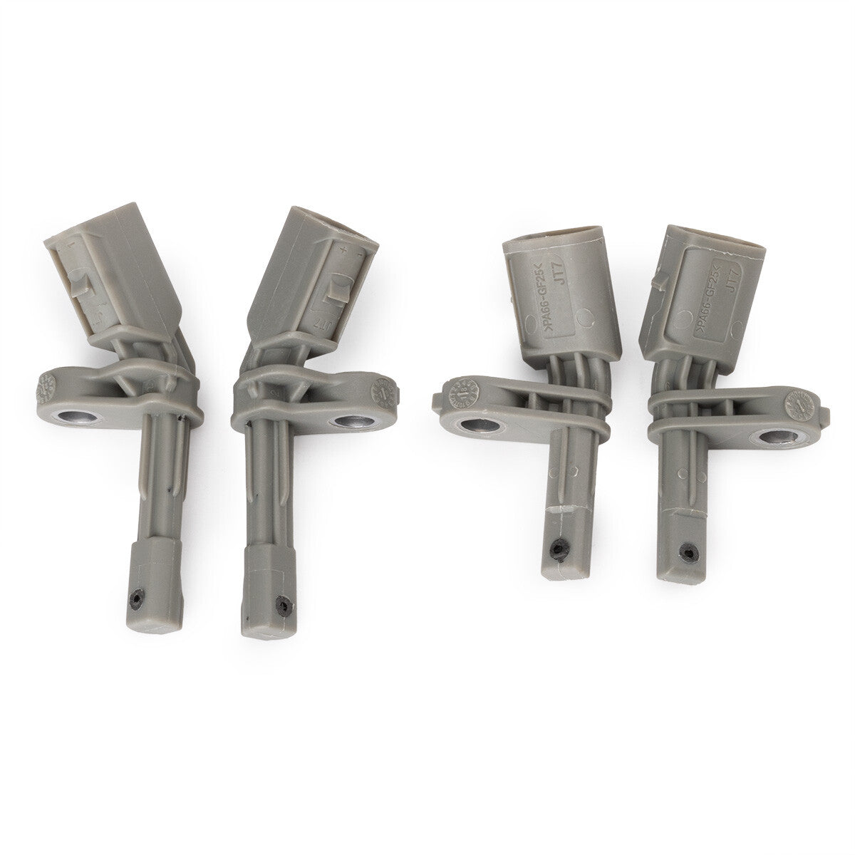 Four front and rear ABS wheel speed sensors suitable for Audi Q7 (2007-12) and for Volkswagen Touareg (2015) (04-10)