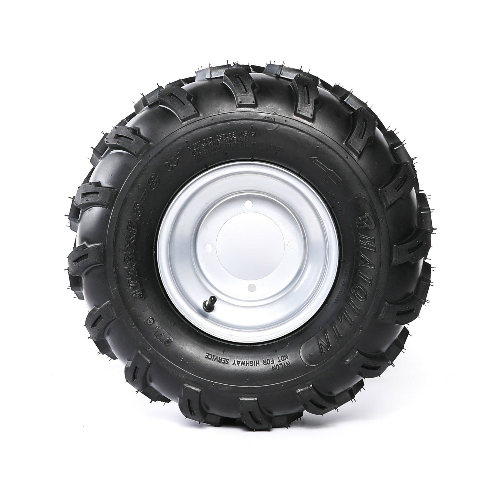 18x9.5-8 18x9.50-8 Rear Tyre Rim 8 Wheel for ATV Quad Lawn Mower Buggy Go kart