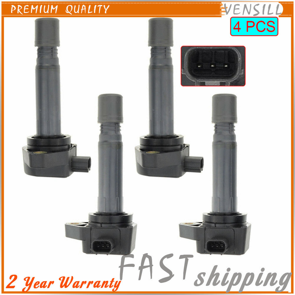 Set of 4X Ignition Coil 30520-RNA-A01 Fit for Honda for Civic 06-11 1.8L UF582