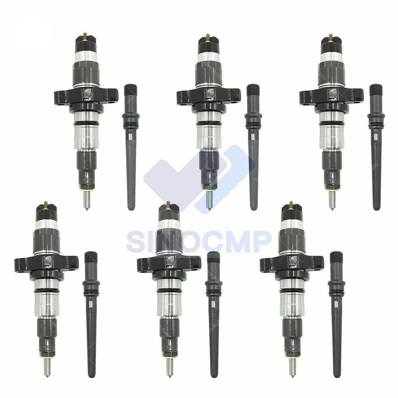 6x Diesel Fuel Injector For 5.9L 2003-04 for Dodge for Ram 0986435503 0445120255