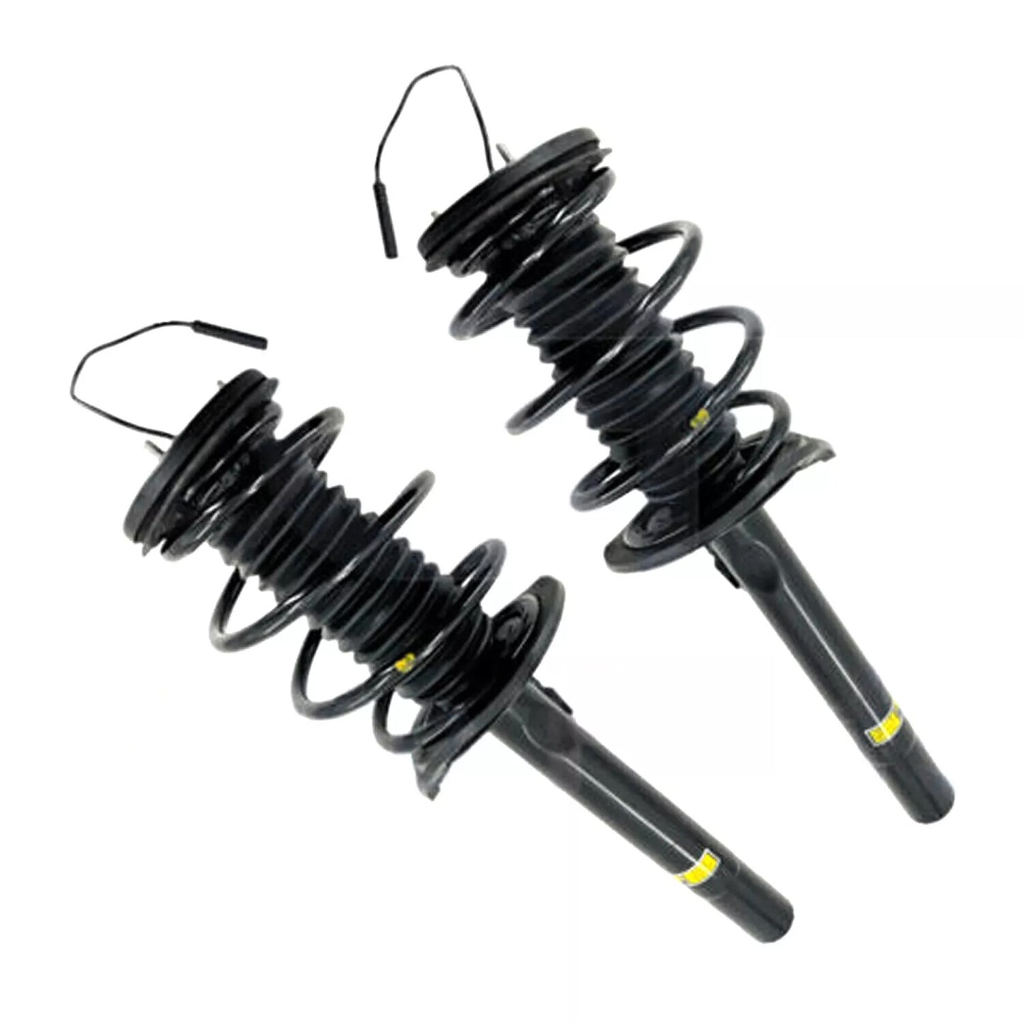 pair of front shock absorber strut auxiliary components for the for Porsche for Cayenne II 92A 958 GTS Sport