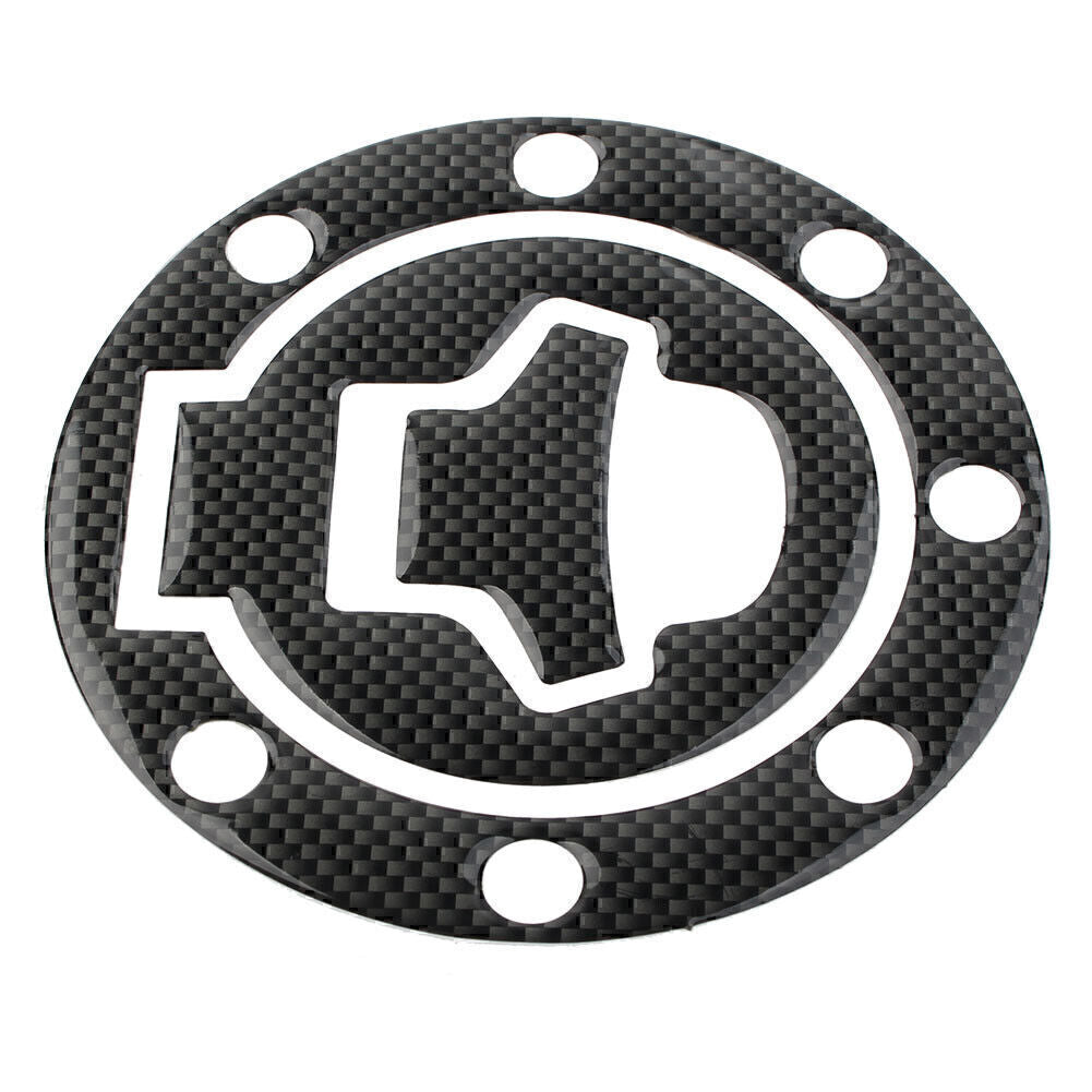 Fit 97-03 GSXR-600/750/1000 Carbon fiber Gas Tank Fuel Cap Cover Protector Pad