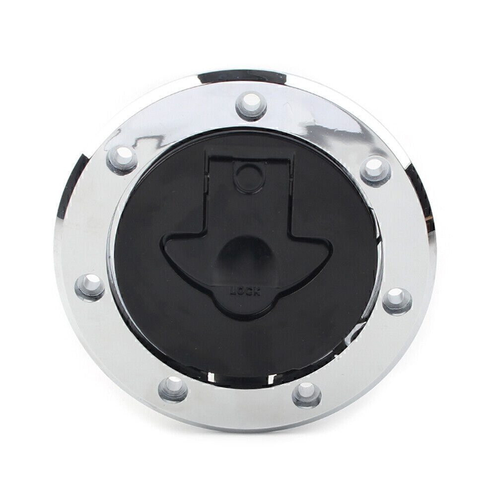 Aluminum+ABS Fuel Gas Tank Cap Cover Key Set Fit for Kawasaki ZX7R ZX-6R ZX-9R