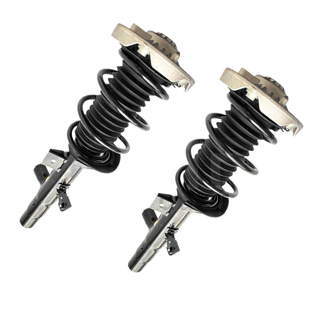 4X Front Rear Shock Struts Assys w/CVD Active for Range Rover Velar L560 17-21