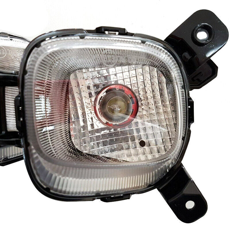 A pair of front bumper fog lights and daytime running lights are available on the 2018 for Kia Picanto.