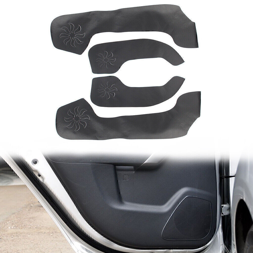 for Kia Forte 2009-2013 2010 4x Car Door Anti Kick Pad Protection Cover Trims