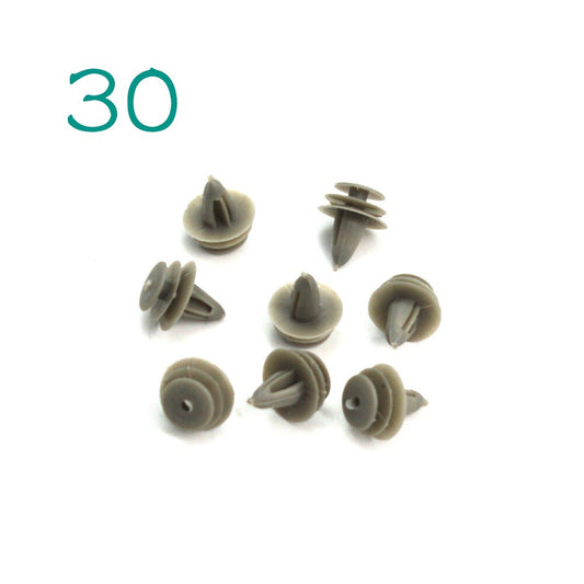 30Pcs Door Trim Panel Card Clips for Nissan for Infiniti for Altima G35 Q45 0155307111