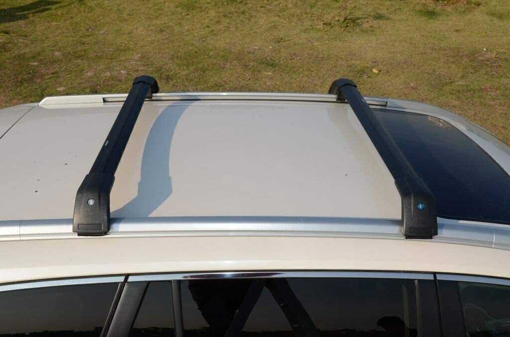 Aluminum Fits for Nissan Kicks 2017-2023 2Pcs Roof Rail Rack Cross Bar Crossbars