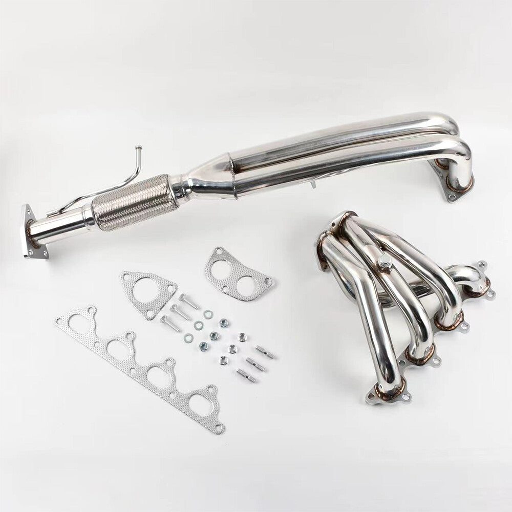 Exhaust and Tail Pipes Fits 1990-1993 for Honda Accord 2.2L Stainless Steel
