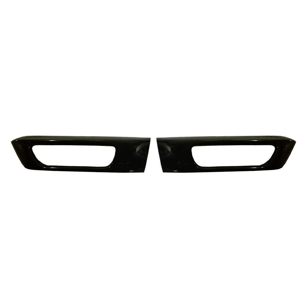 Front Bumper Fog Light Lamp Cover Fit for Range Rover Sport 2014-2017 2016 Black