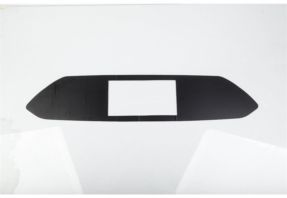 PVC Black Car Rear License Plate Decal Sticker Cover for Ford for Mustang 2015-2023