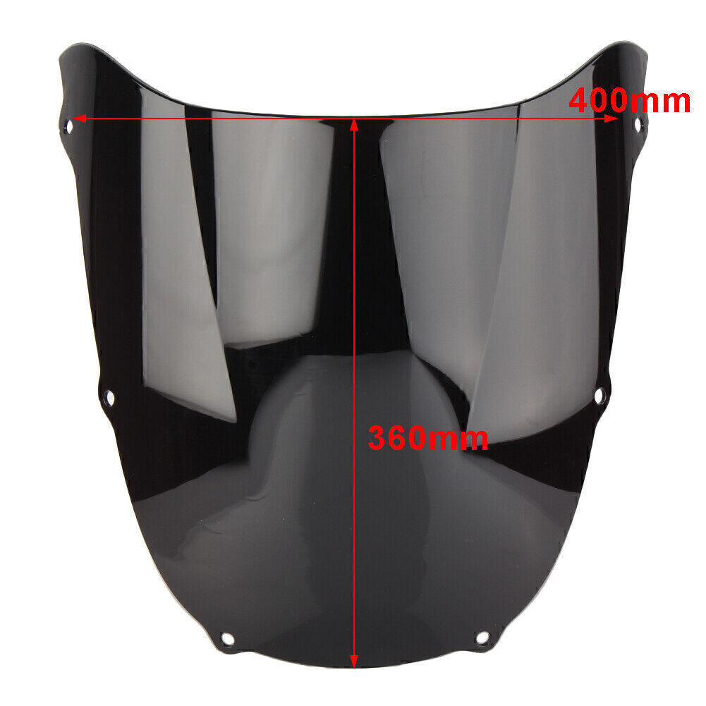 Tan Front Windshield Windscreen Fairing for Kawasaki ZX6R ZX 6R 1998 1999 Motor