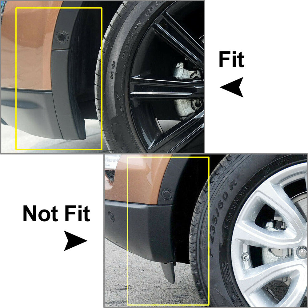Front Bumper Wheel Molding Extension for Land Rover for Range Rover Evoque 2012-2015