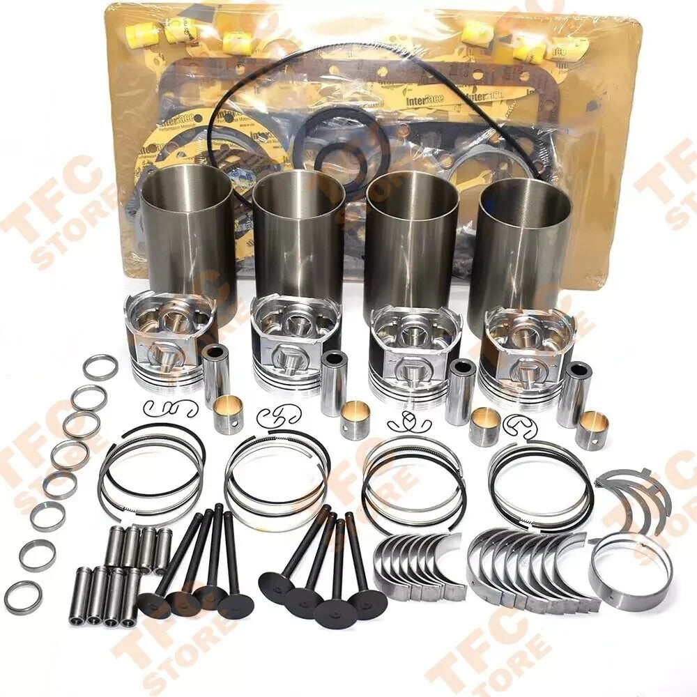 5L STD Overhaul Rebuild Kit for Toyota Engine HILUX HIACE Gasket Piston Liner