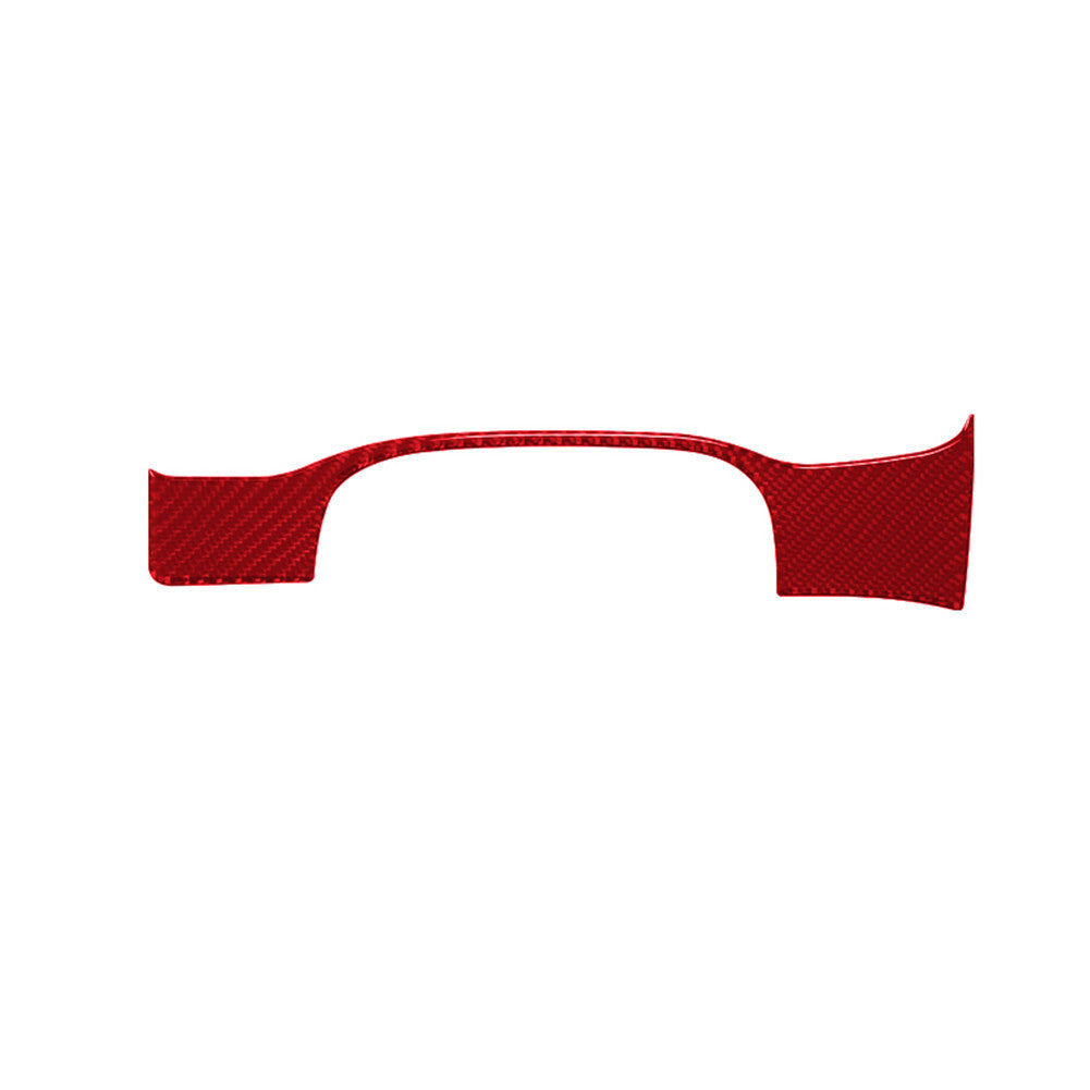 Red Carbon Fiber Below Speedometer Cover Trim For Colorado 2004-12/ for Canyon 05-12