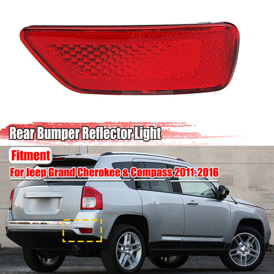 Right Rear Bumper Tail Fog Light Lens Reflector for Jeep Grand Cherokee for Dodge