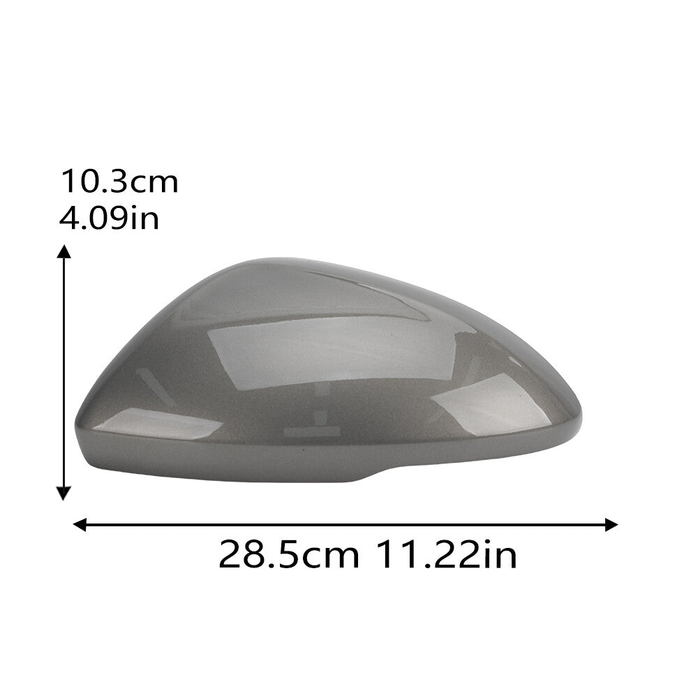 2¡Á F¨¹r for Chevrolet for Cruze 17-19 Au?enspiegel Spiegelgeh?use Abdeckung Perlgrau L+R