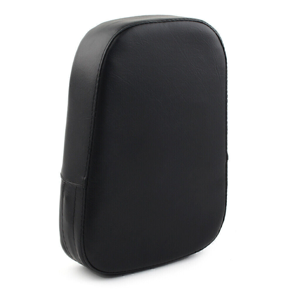 PU Black Motorcycle Sissy Bar Back for Seat Backrest Cushion Pad for Harley Chopper