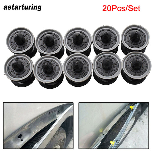 20PCS Interior Trim Door Panel Fasten Clips Fit for VW Golf6 MK6 for Jetta for Passat CC