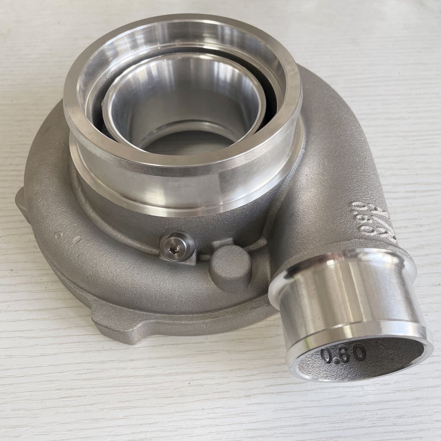 GTX3076R GEN II T3 A/R.60 Dual Ball Bearing Compressor Housing Suitable for 58.3/76.4 mm