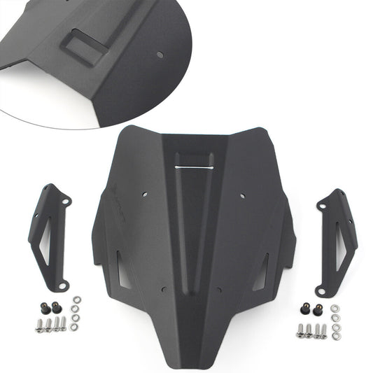 1x Black Windshield Windscreen for Yamaha MT-07 FZ-07 2021-2022 Wind Deflector