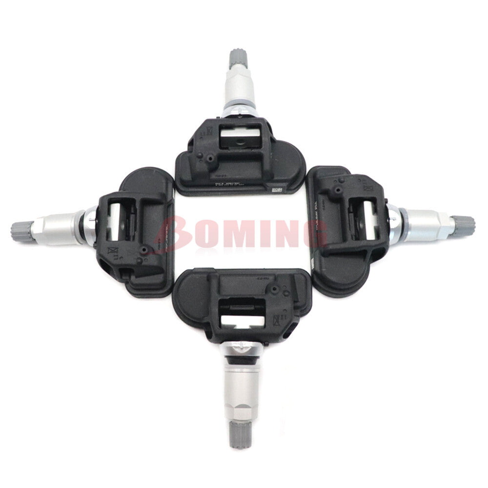 4-piece new Tire Pressure Sensor (TPMS) a0009050030, suitable for Mercedes-Benz W204, W205, and C204.