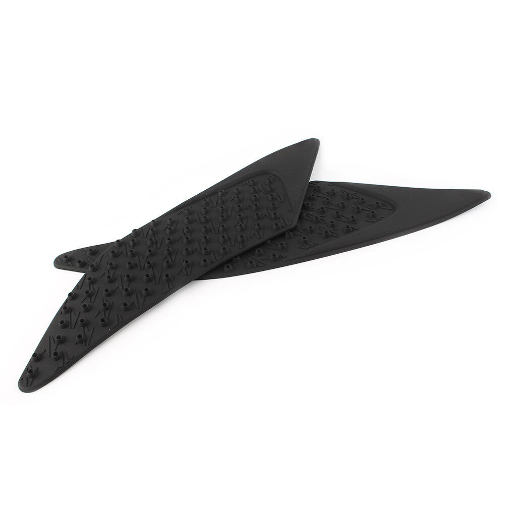 Gas Tank Pad Traction Side Knee Fuel Grip Decal Fit for YAMAHA YZF R6 2017-2018 BLK