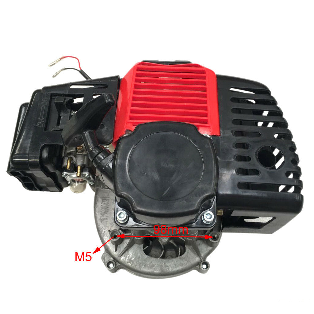 50cc 49cc 2-stroke engine motor pocket for mini bicycle scooter all-terrain vehicle mixed off-road vehicle four
