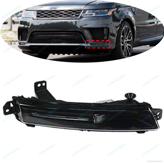 Black Front Fog Light r for Range Rover Sport/Velar/Discovery for Jaguar F-PACE,LH