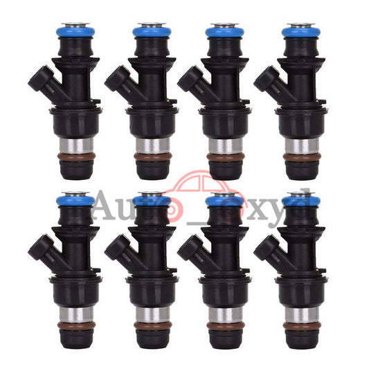 8PCS Fuel Injectors 2001-2007 for Chevy for GMC for Cadillac for Chevrolet 4.8L 5.3L 6.0L