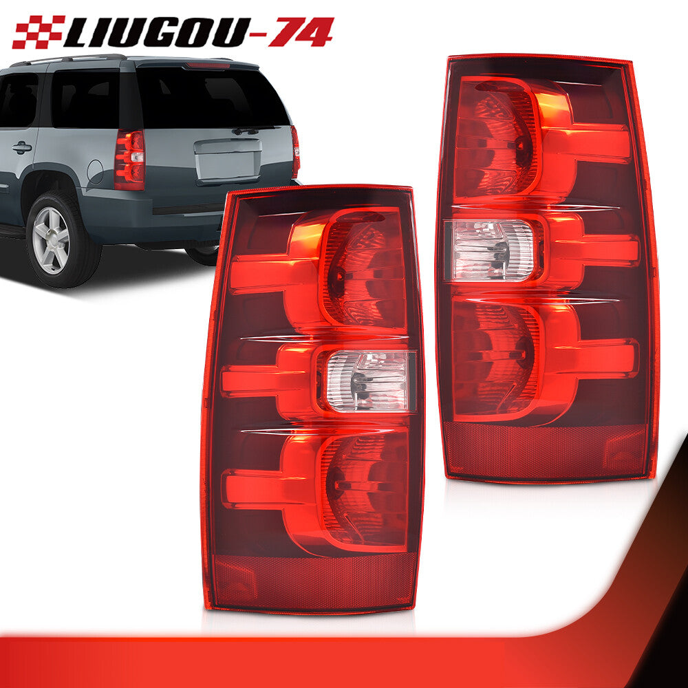 A pair of taillights and rear brake lights are suitable for a 07-14 for Chevrolet Tahoe/suburban area.