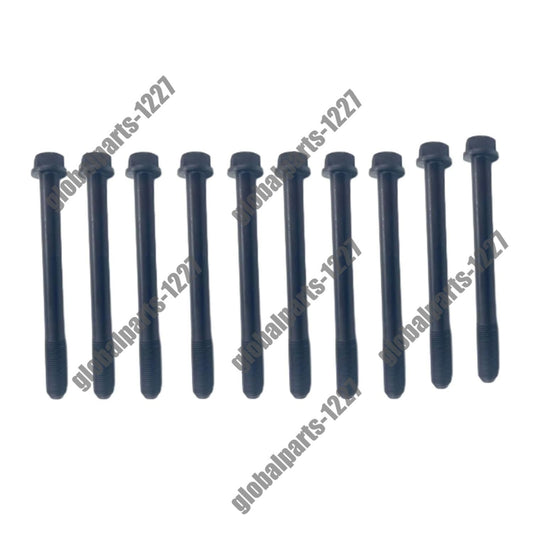 10Pcs Cylinder Head Bolt 1J700-04560 for Kubota Engine V2607 Excavator U48-4
